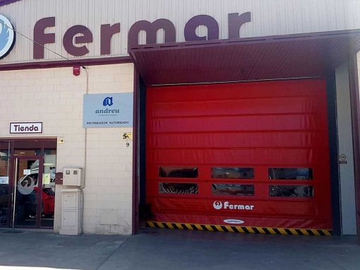 Puerta Rápida de Lona Apilable NFA - NOVOFERM