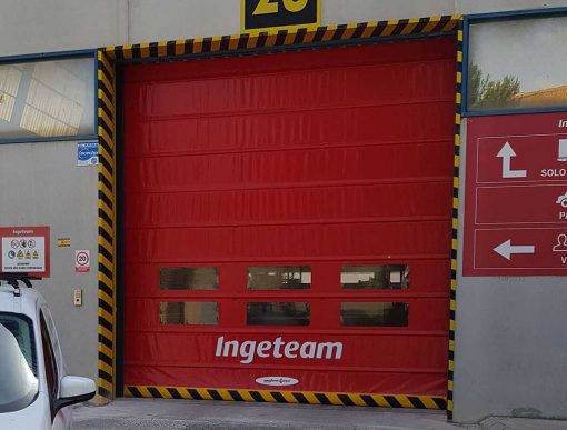 Puerta Rápida de Lona Apilable NFA - NOVOFERM - Imagen 2